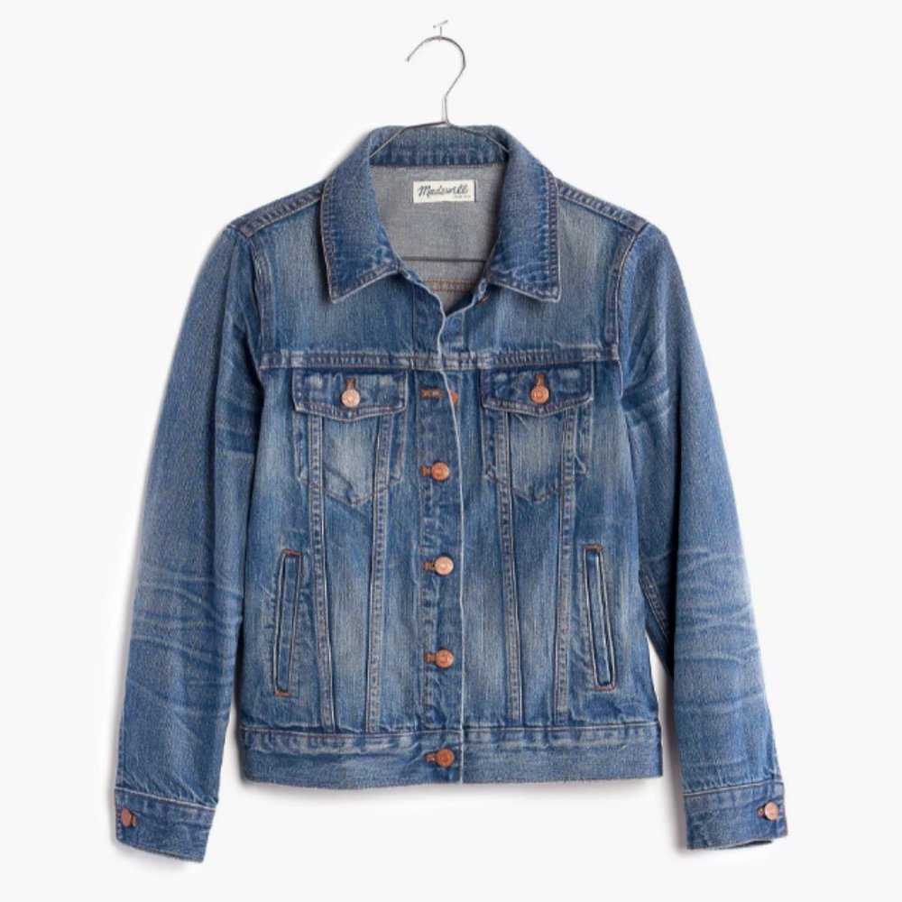 Madewell jean jacket in Pinter Wash